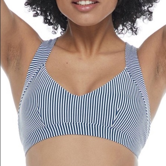Skye swim Tobia Seersucker bikini top size S - Picture 1 of 5
